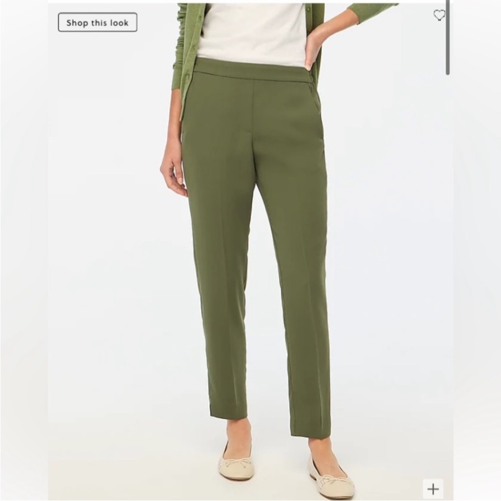 J. Crew Jamie Pant Distressed Fatigue
Olive Green